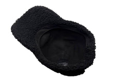 画像をギャラリービューアに読み込む, 新品未使用 CHANEL シャネル パイル キャップ 帽子 2025年 秋冬 ココマーク ウール ゴートレザー ブラック ホワイト 中古 4b009835