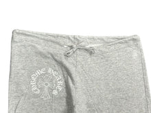 画像をギャラリービューアに読み込む, CHROME HEARTS クロムハーツ オールドモデル スウェットパンツ サイズS ホースシュー ロゴプリント グレー ホワイト 良品 中古 4b009840