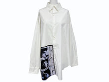 画像をギャラリービューアに読み込む, RAF SIMONS ラフシモンズ x ROBERT MAPPLE 17SS THORPE OVERSIZED SHIRT UNTITLED シャツ 1972 サイズL 美品 中古 4b009841