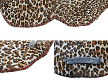 画像をギャラリービューアに読み込む, 極美品 CHROME HEARTS クロムハーツ ミニハンドバッグ クロスボール ハラコレザー レオパード シルバー金具 中古 4b009845