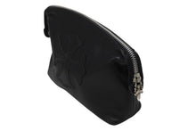 画像をギャラリービューアに読み込む, CHROME HEARTS クロムハーツ INSANITY CH PLS ポーチ インサニティ CHプラスパッチ レザー シルバー925 ブラック 美品 中古 4b009847