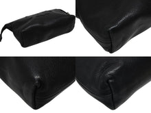 画像をギャラリービューアに読み込む, CHROME HEARTS クロムハーツ INSANITY CH PLS ポーチ インサニティ CHプラスパッチ レザー シルバー925 ブラック 美品 中古 4b009847