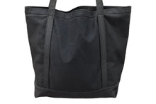 画像をギャラリービューアに読み込む, CHROME HEARTS クロムハーツ ホースシュー プリント キャンバス トートバッグ ブラック 良品 中古 4b009848