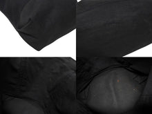 画像をギャラリービューアに読み込む, CHROME HEARTS クロムハーツ ホースシュー プリント キャンバス トートバッグ ブラック 良品 中古 4b009848