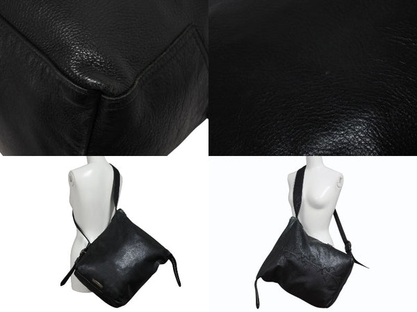CHROME HEARTS クロムハーツ LELO SM レロ ショルダーバッグ クロスパッチ セメタリー シルバー925 美品 中古 4b009849