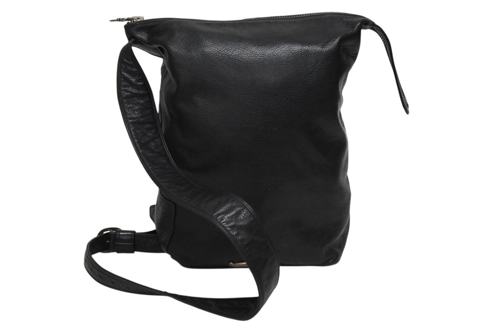 CHROME HEARTS クロムハーツ LELO SM レロ ショルダーバッグ クロスパッチ セメタリー シルバー925 美品 中古 4b009849