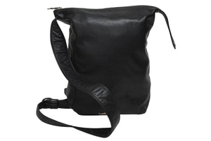 CHROME HEARTS クロムハーツ LELO SM レロ ショルダーバッグ クロスパッチ セメタリー シルバー925 美品 中古 4b009849