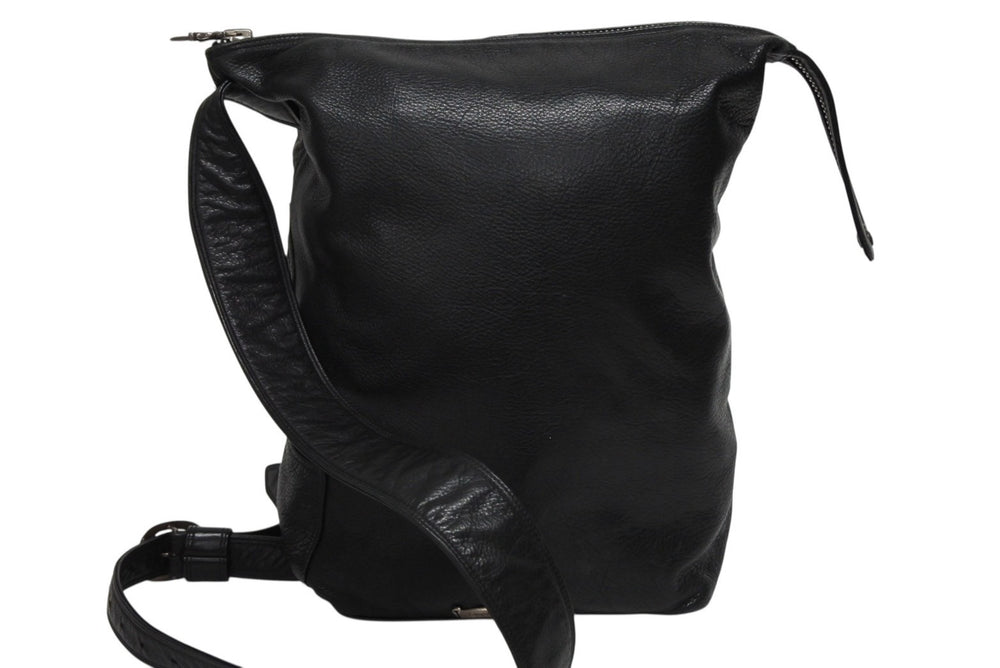 CHROME HEARTS LELO SM Shoulder Bag Cross Patch Cemetery Silver 925 Good Condition Used 4b009849