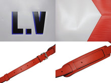 画像をギャラリービューアに読み込む, 新品同様 LOUIS VUITTON ルイヴィトン ボストンバッグ M52121 キーポルバンドリエール50 2018FIFAワールドカップ レッド 中古 4b009853