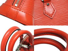 画像をギャラリービューアに読み込む, 極美品 LOUIS VUITTON ルイヴィトン ナノ アルマ ショルダーバッグ M50516 エピ レザー カスティリアンレッド 中古 4b009854