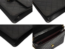 画像をギャラリービューアに読み込む, CHANEL シャネル Sフラップ Sチェーンショルダーバッグ 4番台 ラムスキン ココマーク ブラック ゴールド金具 美品 中古 4b009861