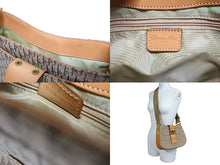 画像をギャラリービューアに読み込む, CHRISTIAN DIOR クリスチャンディオール ワンショルダーバッグ ストリートシック トロッターライン ベージュ ブラウン ゴールド金具 美品 中古 4b009868