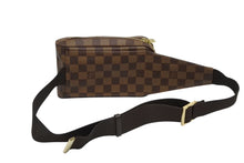画像をギャラリービューアに読み込む, LOUIS VUITTON ルイヴィトン ジェロニモス ウエストバッグ ボディバッグ N51994 ダミエ ブラウン 美品 中古 4b009873
