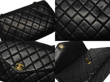 画像をギャラリービューアに読み込む, CHANEL シャネル Sフラップ チェーンワンショルダーバッグ A06429 3番台 ココマーク ラムスキン ブラック ゴールド金具 美品 中古 4b009875