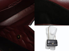 画像をギャラリービューアに読み込む, CHANEL シャネル マトラッセ25 Wフラップ Wチェーンショルダーバッグ 5番台 ココマーク ラムスキン ゴールド金具 美品 中古 4b009877