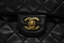 画像をギャラリービューアに読み込む, CHANEL シャネル マトラッセ25 Wフラップ Wチェーンショルダーバッグ 5番台 ココマーク ラムスキン ゴールド金具 美品 中古 4b009877