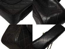 画像をギャラリービューアに読み込む, CHANEL シャネル マトラッセ25 Wフラップ Wチェーンショルダーバッグ 5番台 ココマーク ラムスキン ゴールド金具 美品 中古 4b009877