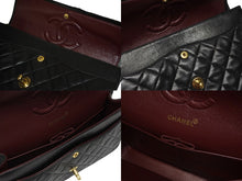 画像をギャラリービューアに読み込む, CHANEL シャネル マトラッセ25 Wフラップ Wチェーンショルダーバッグ 5番台 ココマーク ラムスキン ゴールド金具 美品 中古 4b009877