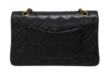 画像をギャラリービューアに読み込む, CHANEL シャネル マトラッセ25 Wフラップ Wチェーンショルダーバッグ 0番台 ココマーク ラムスキン ゴールド金具 美品 中古 4b009882