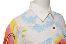 画像をギャラリービューアに読み込む, Christian Dior クリスチャンディオール ウエスタンシャツ 長袖 2P12055072 サイズ36 カートゥーン ガリアーノ期 美品 中古 4b009887