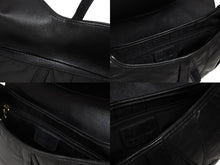 画像をギャラリービューアに読み込む, Christian Dior クリスチャンディオール ハンドバッグ サドルバック ブラック カーフ MU0060 ゴールド金具 美品 中古 4b009890