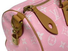 画像をギャラリービューアに読み込む, 未使用 LOUIS VUITTON ルイヴィトン スピーディ P9 バンドリエール 30 ハンドバッグ M13914 モノグラム ピンク キャンディ 中古 4b009892