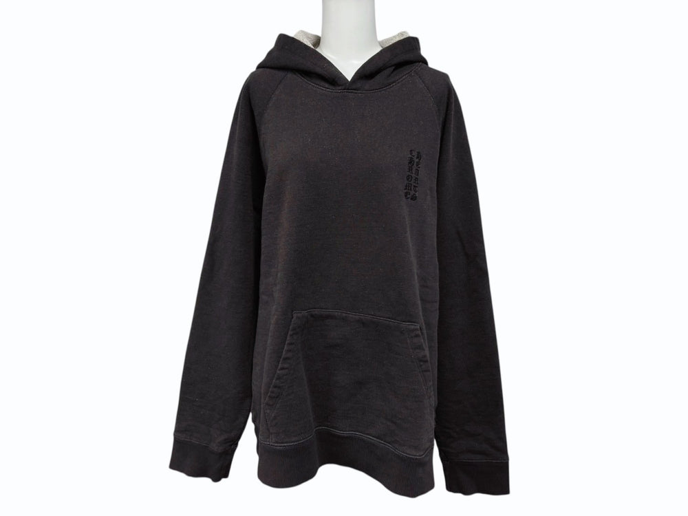 CHROME HEARTS クロムハーツ パーカー ワイノット プル オーバー フーディ ブラウン サイズL 美品 中古 4b009900