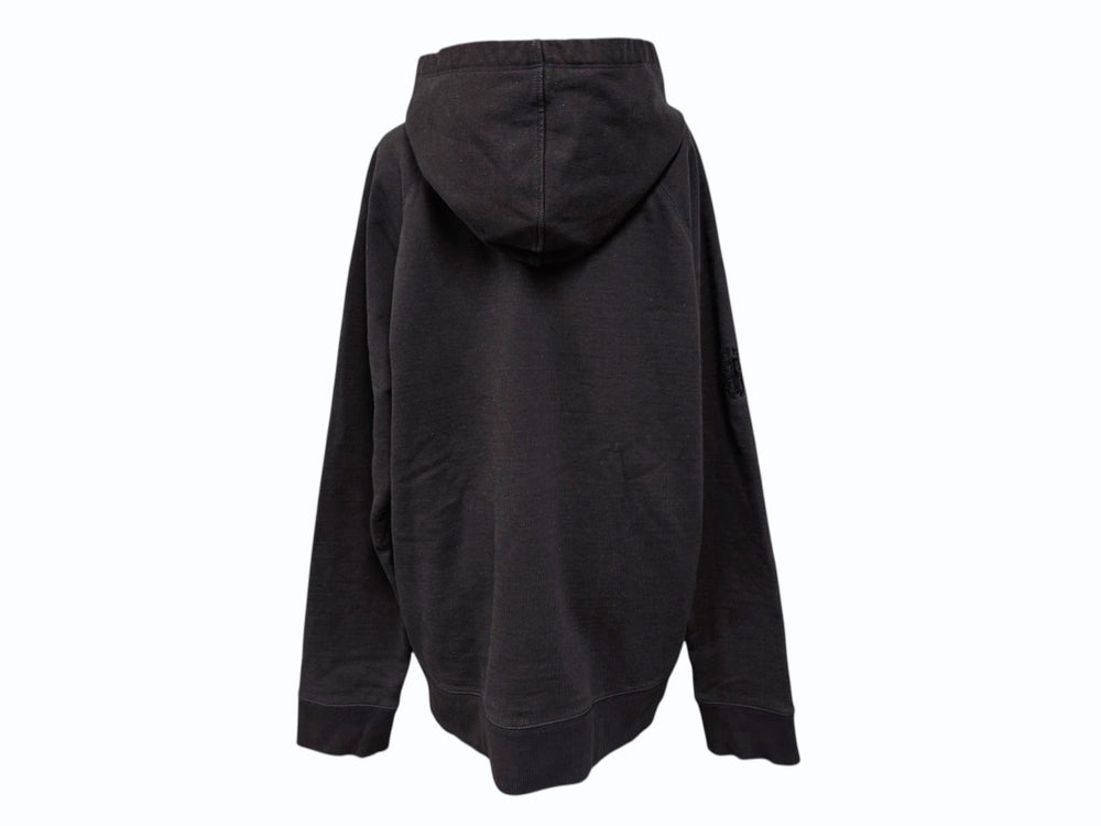 CHROME HEARTS クロムハーツ パーカー ワイノット プル オーバー フーディ ブラウン サイズL 美品 中古 4b009900
