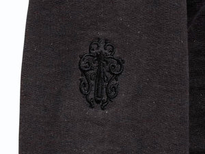 CHROME HEARTS クロムハーツ パーカー ワイノット プル オーバー フーディ ブラウン サイズL 美品 中古 4b009900