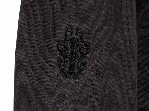 CHROME HEARTS クロムハーツ パーカー ワイノット プル オーバー フーディ ブラウン サイズL 美品 中古 4b009900