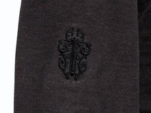 画像をギャラリービューアに読み込む, CHROME HEARTS クロムハーツ パーカー ワイノット プル オーバー フーディ ブラウン サイズL 美品 中古 4b009900