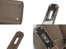 画像をギャラリービューアに読み込む, 極美品 HERMES エルメス SHOULDER KELLY ショルダーケリー ショルダーバッグ トリヨンクレマンス エトゥープ シルバー金具 □K刻印 中古 4b009904