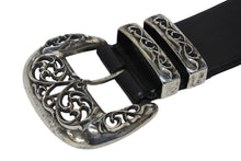 画像をギャラリービューアに読み込む, CHROME HEARTS クロムハーツ LARGE BLT CLASSIC 3PC ラージ クラシック3PC オーダー レザーベルト シルバー 美品 中古 4b009905