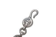 画像をギャラリービューアに読み込む, CHROME HEARTS クロムハーツ スモールCHクロス クロスボール ブレスレット 重量65.4g シルバー 美品 中古 4b009916