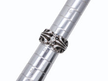 画像をギャラリービューアに読み込む, CHROME HEARTS クロムハーツ K&amp;T DIA フローラルリング パヴェダイヤ サイズ19号 重量18.3g シルバー925 美品 中古 4b009925