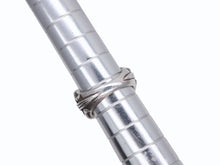 画像をギャラリービューアに読み込む, CHROME HEARTS クロムハーツ K&amp;T DIA フローラルリング パヴェダイヤ サイズ19号 重量18.3g シルバー925 美品 中古 4b009925