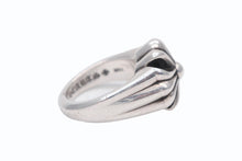 画像をギャラリービューアに読み込む, CHROME HEARTS クロムハーツ スモール カットアウト CHプラスリング 指輪 重量約24.6g サイズ16号 シルバー925 美品 中古 4b009927