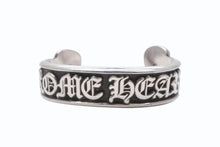画像をギャラリービューアに読み込む, CHROME HEARTS クロムハーツ BANGLE CH SCROLL LABEL スクロールラベル バングル 重量約88.9g 925刻印 シルバー925 美品 中古 4b009930