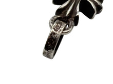 画像をギャラリービューアに読み込む, CHROME HEARTS クロムハーツ CHクロス ベビーファット チャーム ペンダントトップ 重量2.1g シルバー 2004/.925刻印 美品 中古 4b009922