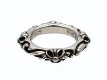 画像をギャラリービューアに読み込む, CHROME HEARTS クロムハーツ SBTバンド リング 指輪 サイズ13号 重量約8.1g シルバー925 1998刻印 美品 中古 4b009918