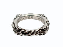 画像をギャラリービューアに読み込む, CHROME HEARTS クロムハーツ SBTバンド リング 指輪 サイズ13号 重量約8.1g シルバー925 1998刻印 美品 中古 4b009918