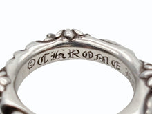画像をギャラリービューアに読み込む, CHROME HEARTS クロムハーツ SBTバンド リング 指輪 サイズ13号 重量約8.1g シルバー925 1998刻印 美品 中古 4b009918