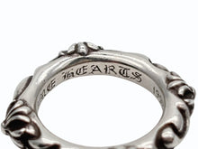 画像をギャラリービューアに読み込む, CHROME HEARTS クロムハーツ SBTバンド リング 指輪 サイズ13号 重量約8.1g シルバー925 1998刻印 美品 中古 4b009918