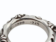 画像をギャラリービューアに読み込む, CHROME HEARTS クロムハーツ SBTバンド リング 指輪 サイズ13号 重量約8.1g シルバー925 1998刻印 美品 中古 4b009918