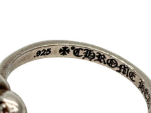 画像をギャラリービューアに読み込む, CHROME HEARTS クロムハーツ BUBBLEGUM HEART RING バブルガム ハート リング シルバー 925 重量約2.2g サイズ6号 美品 中古 4b009928
