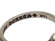 画像をギャラリービューアに読み込む, CHROME HEARTS クロムハーツ BUBBLEGUM HEART RING バブルガム ハート リング シルバー 925 重量約2.2g サイズ6号 美品 中古 4b009928