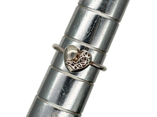 画像をギャラリービューアに読み込む, CHROME HEARTS クロムハーツ BUBBLEGUM HEART RING バブルガム ハート リング シルバー 925 重量約2.2g サイズ6号 美品 中古 4b009928
