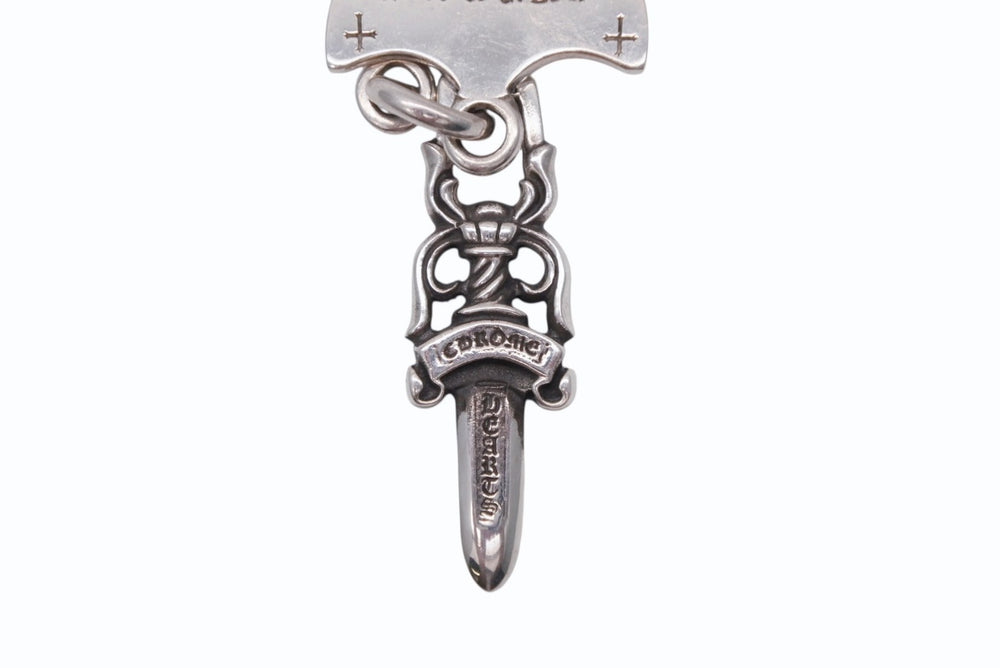 CHROME HEARTS 3 TRINKETS Pendant Charm Weight approx. 22.4g .925 Stamped Silver 925 Good Condition Used 4b009934