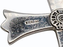 画像をギャラリービューアに読み込む, 極美品 CHROME HEARTS クロムハーツ CH CRS LRG W/BALE ラージCHクロス Wベイル ペンダントトップ 重量約44.3g 中古 4b009935