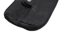 画像をギャラリービューアに読み込む, CHROME HEARTS クロムハーツ レザーティッシュケース ティッシュカバー ホースシュー ブラック シルバー925 シルバー金具 美品 中古 4b009938